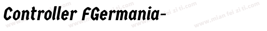 Controller FGermania字体转换